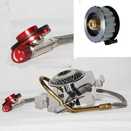 BULIN Adapter (Trangia Storm Cooker Compatible) Storage Case with 2 CB Converter Adapters