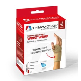Thermoskin Buy Thermoskin Adjustable Wrist Wrap Beige Online