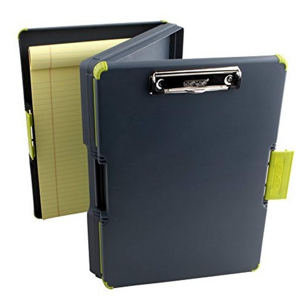 Dexas Duo Clipcase Dual Sided Storage Case and Organizer, Green