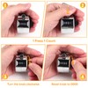 LKbeuuu Metal Handheld Tally Counter, Clicker Counter with 4 Digit
