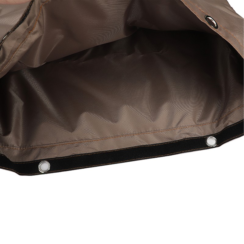 Backflow Preventer Insulation Cover Black 24 x 24in Backflow Preventer