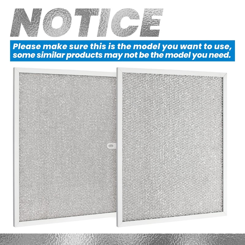 Range Hood Filter - Compatible with NuTone Allure WS1 QS2