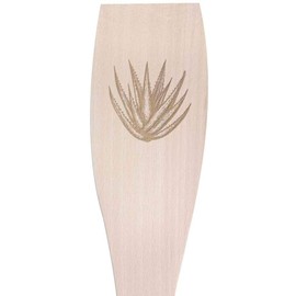 Large 'Aloe Vera Plant' Wooden Cooking Spatula (SA00024969)