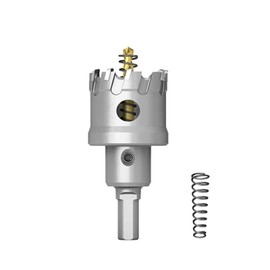 GSTK Upgrade Heavy Duty Carbide Hole Saw,Metal Steel Hole Saw Drill Bit,TCT Hole Cutter-Alloy Hardness Upgrade, Life Upgrade,Use for Stainless Steel, mild Steel, Iron, Copper,etc (40mm|1-9/16")