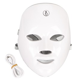 LED Facial Care Light 7 Colors 90 Light Chips Skin Photon Face Rejuvenation Machine White