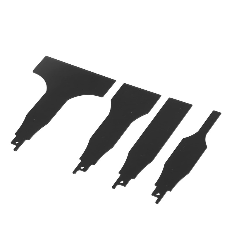 4pcs Multifunctional Reciprocating Saw Scraper Cutter Made of Carbon Steel,
