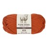 Yatsal Premium 3-Ply Pure Wool Yarn 50 g, Rust