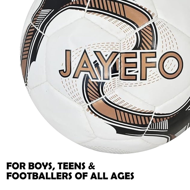 Jayefo Pro Foot Ball - Soft Touch Feel, Hugely Durable,