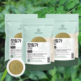 Moringa Moringa Leaf Tea 100% Moringa Powder Powder Morningga 500g x 3 / 모린가 모링가 잎 차 100% 모링가 가루 분말 파우더 모닝가 500g x3개
