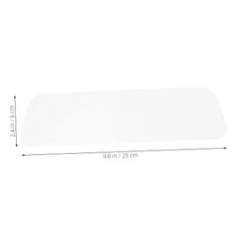 Zerodeko 1 Set Interior Rear View Fog Film Auto Fog Protection for Car Mirrors Enhanced Clarity Reduced Glare for Nighttime Driving Includes Installation Tool