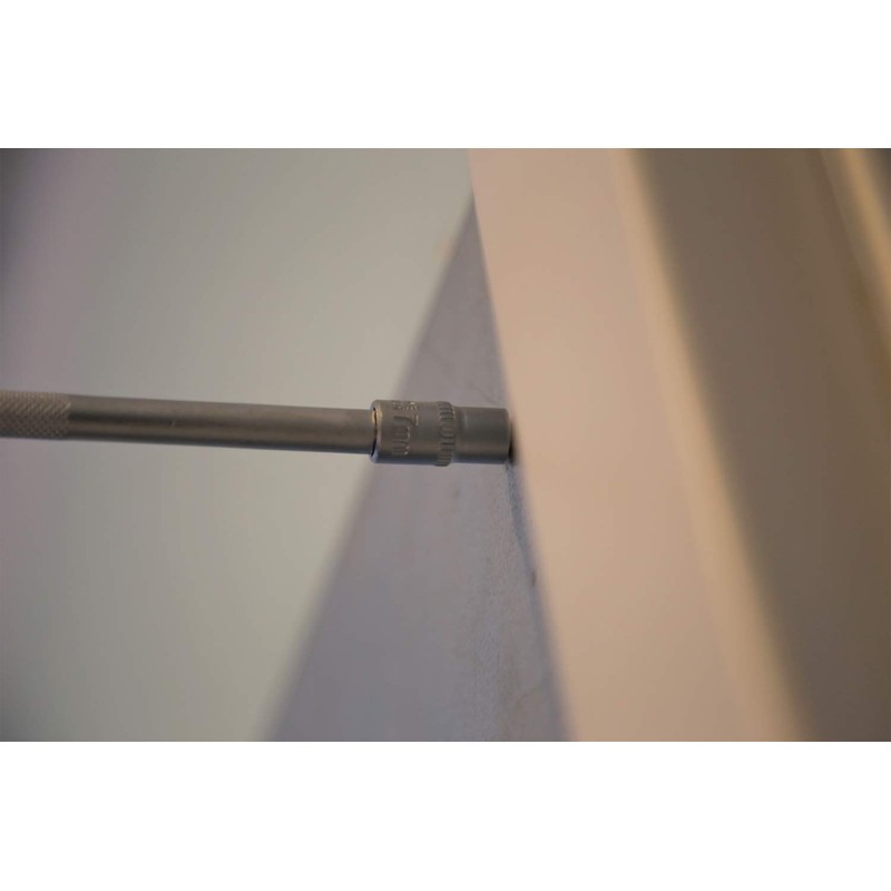 Brilliant Tools BT020935 1/4 Inch Socket Spanner, 25 mm, 7