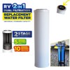 CLEAR2O® RV 2 IN 1 DUAL FILTRATION REPLACEMENT WATER FILTER