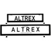 Altrex Number Plate Protectors - Ultimate Premium/european Comb Black Nolines