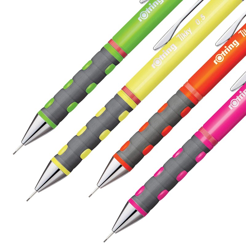rOtring Tikky Mechanical Pencils - 0.5mm & 0.7mm - Set