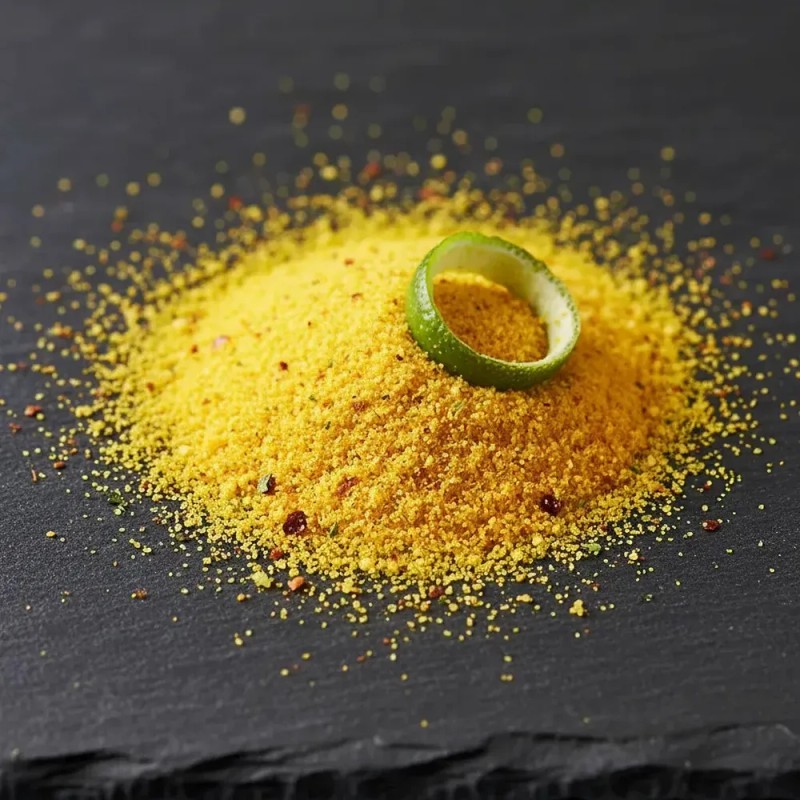 Polvo Sazonador Habanero Limón 500 G Para Botanas Y Palomita
