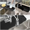 Tapete de Silicona para Fregadero de Cocina Protector Contra Salpicaduras