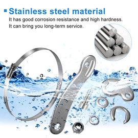 SNAGAROG Torque Arm Set, Electric Bicycle Torque Arm Universal Torque Arm Ebike Torque Arm Bicycle Dropout Amplifier Cycling Accessory for Front Rear E-bike Motor Arm