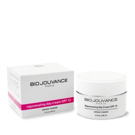 BIO JOUVANCE PARIS - Rejuvenating Day Cream 2oz / 60ml - For Mature/Sun Damaged Skin | Anti-Aging Face Moisturizer Hydrating Lotion | Daily Facial Skin Care Treatment Regimen | Made in France