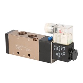 MUOBSBJRX 4V110-06/4V210-08//4V310-10/4V410-15 electronically Controlled reversing Valve Two-Position Five-Way Solenoid Valve(4V410 15)