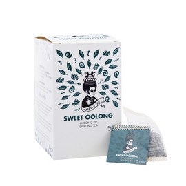 Afro Tea Sweet Oolong (Oolong Tea) Premium Tea in 15 Muslin Tea Bags, 1.5 Grams Each, Hand Stitched Exquisite Plants of the Highest Quality - Black Tea - Low Caffeine Content