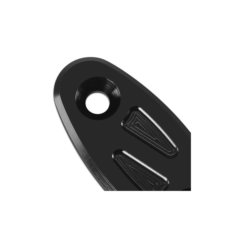 MFGZD Motorcycle Wing Mirror Hole Cap, CNC Motorcycle Mirror Block