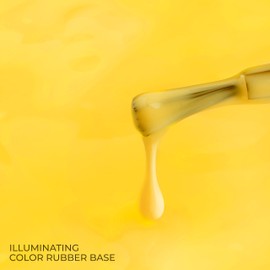 Kodi Professional COLOR Rubber Base Gel 7ml. (0.23 Fl.Oz.) NEON/MILKY/GRAY/ILLUMINATING/Gel LED/UV Nail Coat Soak Off ORIGINAL (Base Color "ILLUMINATING", 8ml.)