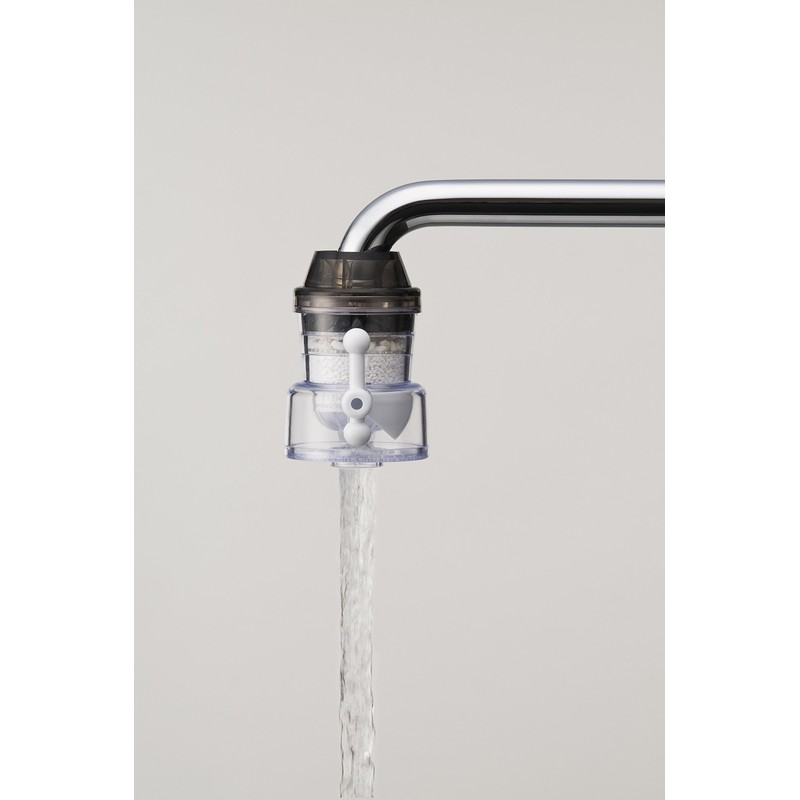 Clitac Water Filter Faucet Aqua Tap Binchotan Shower Set of