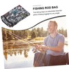 GANAZONO Folding Fishing Rod Bag Multi Functional Fishing Gear Storage