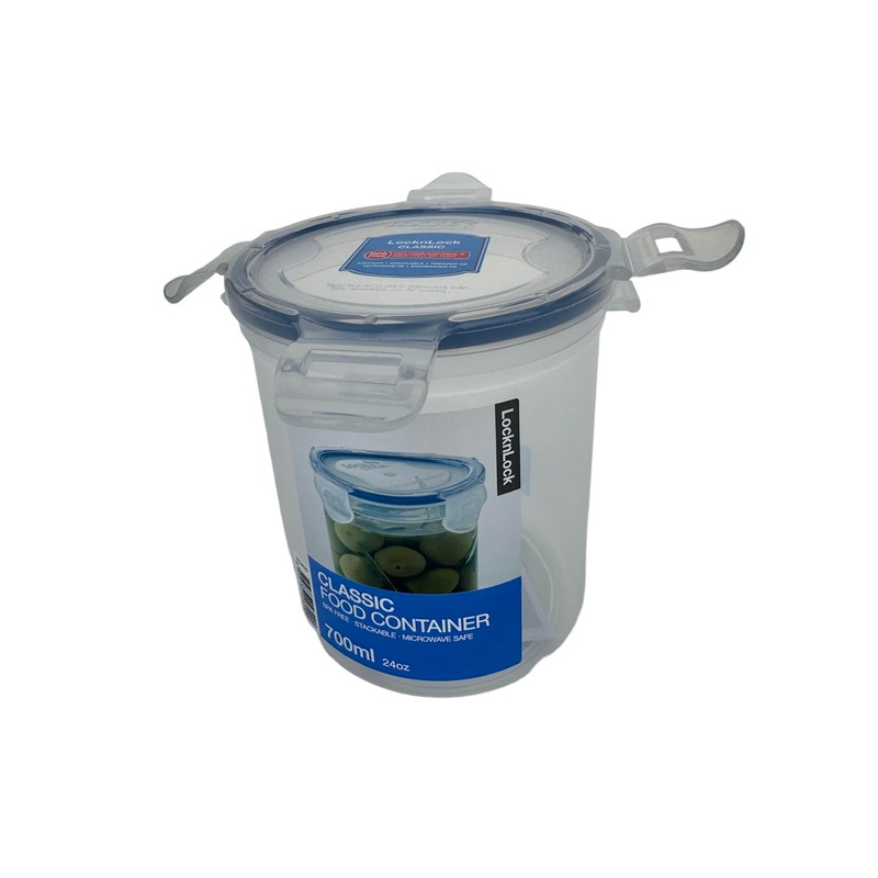 Lock & Lock 300ml Round Waterproof Food Container, 700 ml