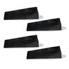 Mon amulette Rubber Door Stoppers (4 Pieces) for Entryways Indoor/Outdoor