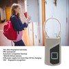 Fingerprint Padlock IP65 Waterproof 0.5S Fast 10 Sets Fingerprints Automatic