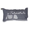 Jokipiin Sauna Cushion and Travel Pillow, 40 x 22 cm,