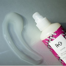 R+Co Zipper Multitasking Styling Lotion | Adds Shine + Flexible Hold + Fights Frizz | Vegan + Cruelty-Free | 6 Oz