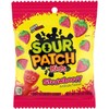 Sour Patch Peg Bag Candy, 3.6 Ounce (Strawberry)