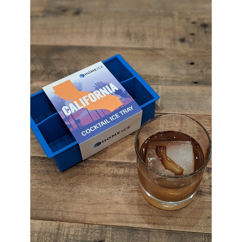 Home Ice Illinois Cocktail Ice Tray - Silicone Ice Mold
