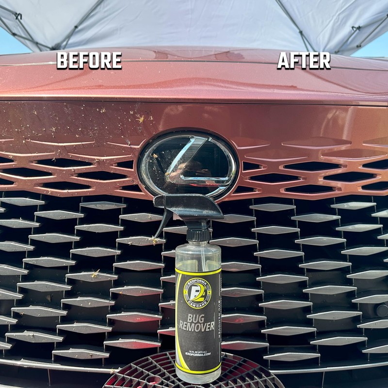 ExoForma 16 Fl Oz Car Bug Remover Spray Fast Acting