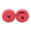 CAMVATE 1/4"-20 Female Thumb Wheel Lock Nut Adapter(2 Pieces) -