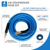FYPower Air Compressor Hose 3/8 Inch x 50 Feet Hybrid