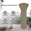 Easy-Going Patio Heater Cover with Zipper and Storage Bag, Waterproof