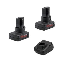 ACDelco AB1225LA-2 G12 Series 12V Li-ion Interchangeable Battery Pack 4.0 Ah (2 Batteries + Charger)