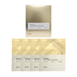 Mastic Glutathione Glow Ampoule Mask Pack 1 box / 매스틱 글루타티온 글로우 앰플 마스크팩 1박스