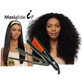 Maxius,  Maxiglide, maxiglide i7, flat iron, compact travel flat iron, ceramic