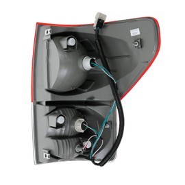 TRQ Left Rear Tail Light Assembly Drivers Side Compatible with 07-09 Toyota Tundra TO2800165