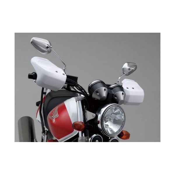 Daytona 71075 Universal Knuckle Visor (ABS White)