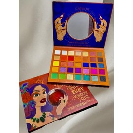 Fortune Teller Eyeshadow Palette, Mystic Collection, 28 Vibrant Colors with Mirror, Mystical Theme Makeup