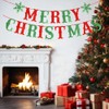 Yahpetes Merry Christmas Banner Christmas Party Decorations