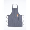 Maria Luxury Bedding & Linen Navy Unisex Adjustable Apron Bib