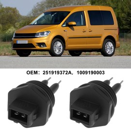 OTOTEC 2pcs Car Coolant Level Sensor 251919372A 1009190003 Compatible with VW Caddy Golf Mk1 Mk2