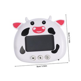 Gatuida Adorable Cartoon Countdown Timer Compact Portable Kitchen Timer for Learning Baking Cooking Loud Alarm User Friendly Design for Adults