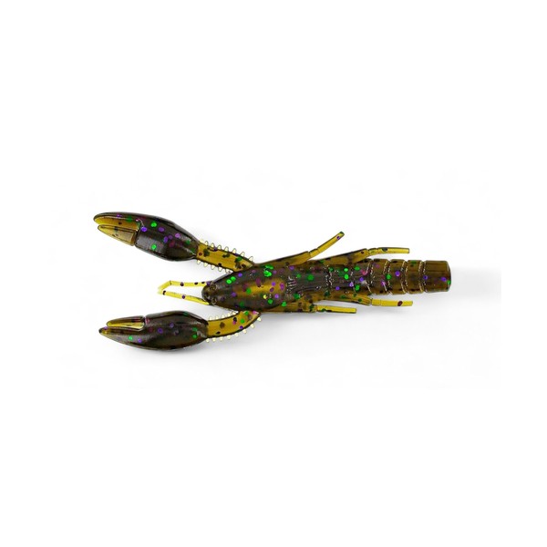 Psychodad Craw Flipping 4 Inch Crawdad Bait 301 Green Pumpkin